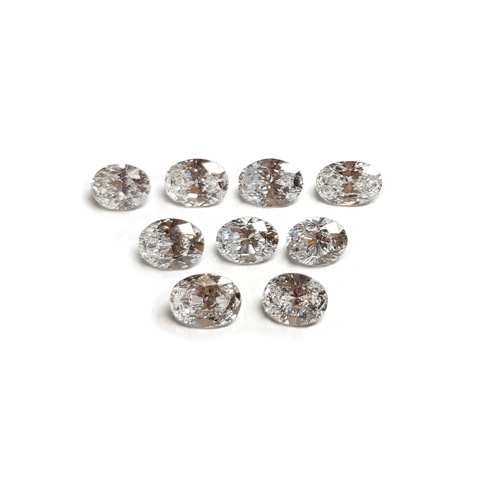 oval shape loose lab grown diamond