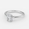 1 carat oval diamond ring solitaire