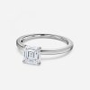 2 carat diamond solitaire ring