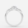 4 carat round diamond ring
