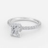 5 carat diamond ring radiant
