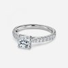 cushion diamond band