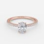 dainty oval engagement rings
