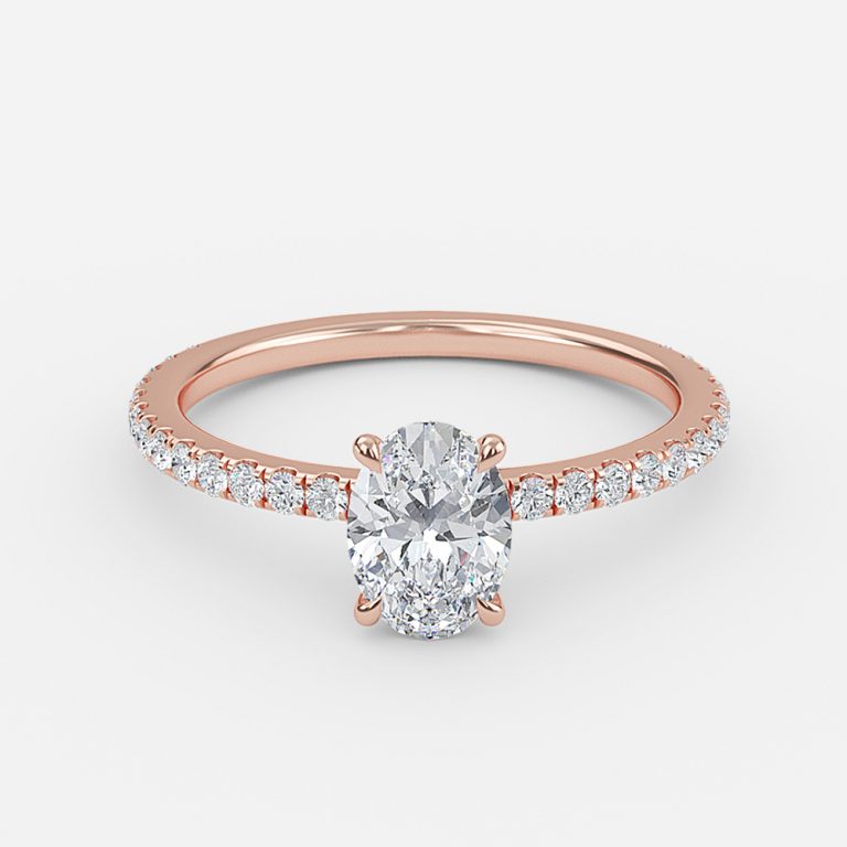 dainty oval engagement rings