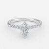 hidden halo engagement ring marquise hidden halo engagement ring marquise