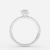 lab created oval engagement rings lab created oval engagement rings