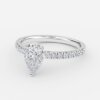 pear diamond wedding band pear diamond wedding band