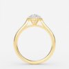 pear shaped engagement ring halo