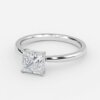 solitaire engagement ring princess cut solitaire engagement ring princess cut