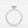 solitaire princess cut diamond ring