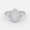 2.5 carat diamond ring pear