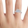 3 4 ct diamond solitaire ring