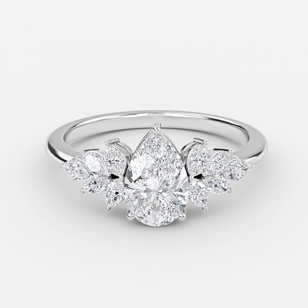 3 stone pear diamond ring white gold 3 stone pear diamond ring white gold