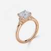 cushion vintage engagement rings