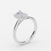 lab grown radiant diamond hidden halo rings lab grown radiant diamond hidden halo rings