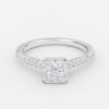 princess diamond wedding ring