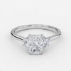 radiant 3 stone diamond ring white gold radiant 3 stone diamond ring white gold