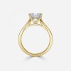round solitaire diamond ring