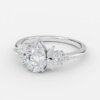 three stone lab created pear diamond engagement ring three stone lab created pear diamond engagement ring