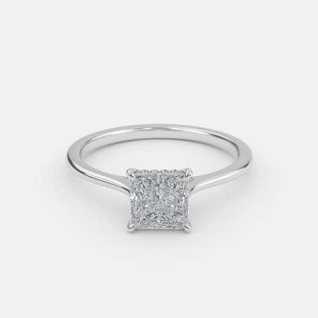 Valencia Princess Hidden Halo Engagement Ring Valencia Princess Hidden Halo Engagement Ring