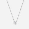 .50 ct diamond solitaire princess cut pendant