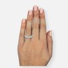 asscher lab created diamond eternity band