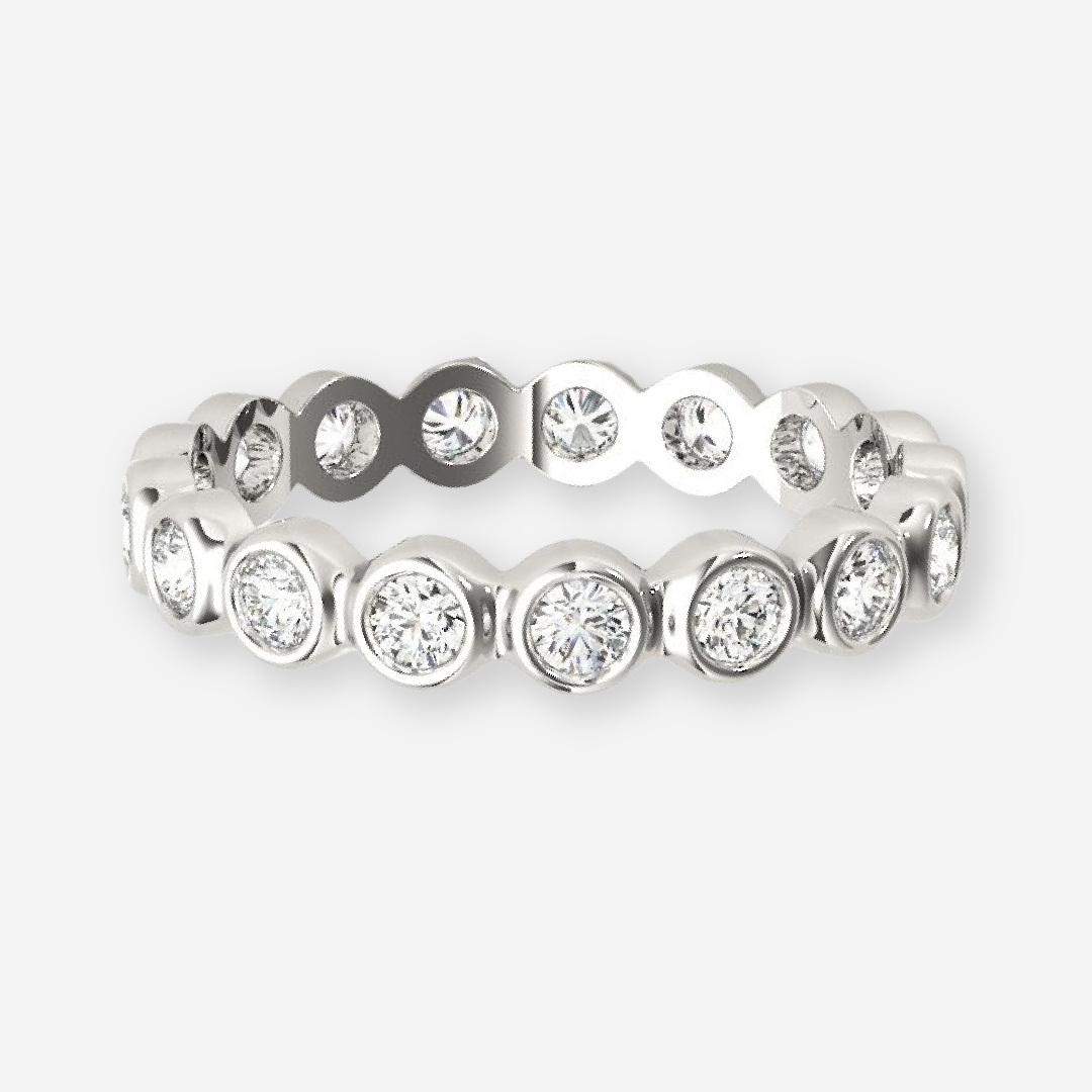 channel set eternity rings