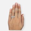 diamond eternity ring emerald cut
