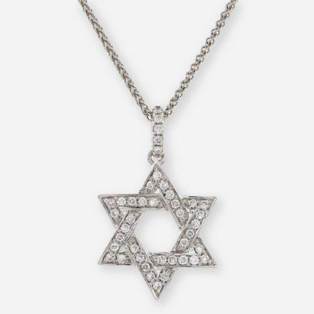 Lab Diamond Star Pendant