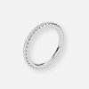 full eternity round diamond rings white gold