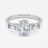 2 carat oval cut diamond engagement ring