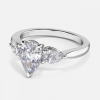 1.5 carat diamond ring pear cut diamond