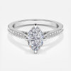 marquise hidden halo engagement rings