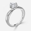 1 ct oval cut solitaire engagement ring