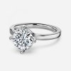 round brilliant cut solitaire ring