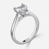 solitaire heart ring