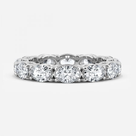 East West Oval Eternity Band East West Oval Eternity Band