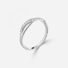 white gold stackable ring