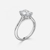 1.2 ct oval solitaire ring