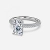 1.5 carat radiant hidden halo ring