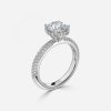 1.5 carat round diamond ring with hidden halo