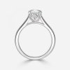 diamond oval cut solitaire engagement rings