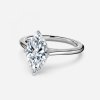 marquise shaped solitaire engagement rings