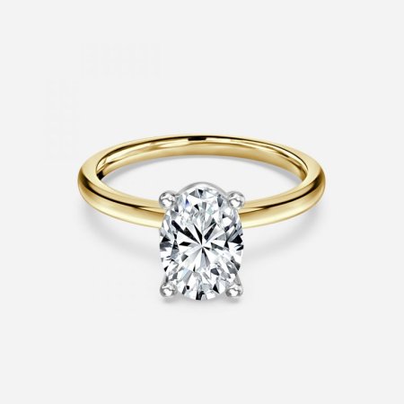 Lydia Oval Solitaire Engagement Ring Lydia Oval Solitaire Engagement Ring