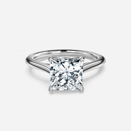 Lotus Princess Solitaire Engagement Ring Lotus Princess Solitaire Engagement Ring