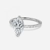 1.5 carat marquise diamond band ring