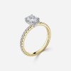 1.5 carat hidden halo oval engagement ring