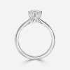 1ct oval diamond ring solitaire