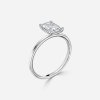 2 carat radiant cut diamond ring with solitaire