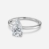 3 carat solitaire pear cut diamond wedding ring